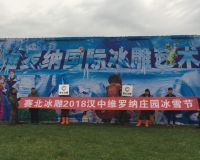 汉中维罗纳薰衣草庄园冰雕节「赛北冰雕」
