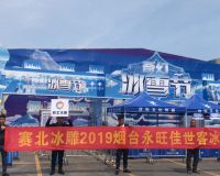 烟台永旺佳世客首届奇幻冰雕节「赛北冰雕」