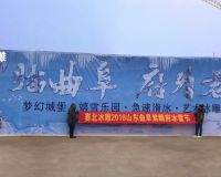 曲阜紫麟府冰雕展「赛北冰雕」