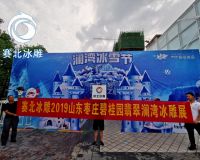 枣庄碧桂园翡翠澜湾冰雕节「赛北冰雕」