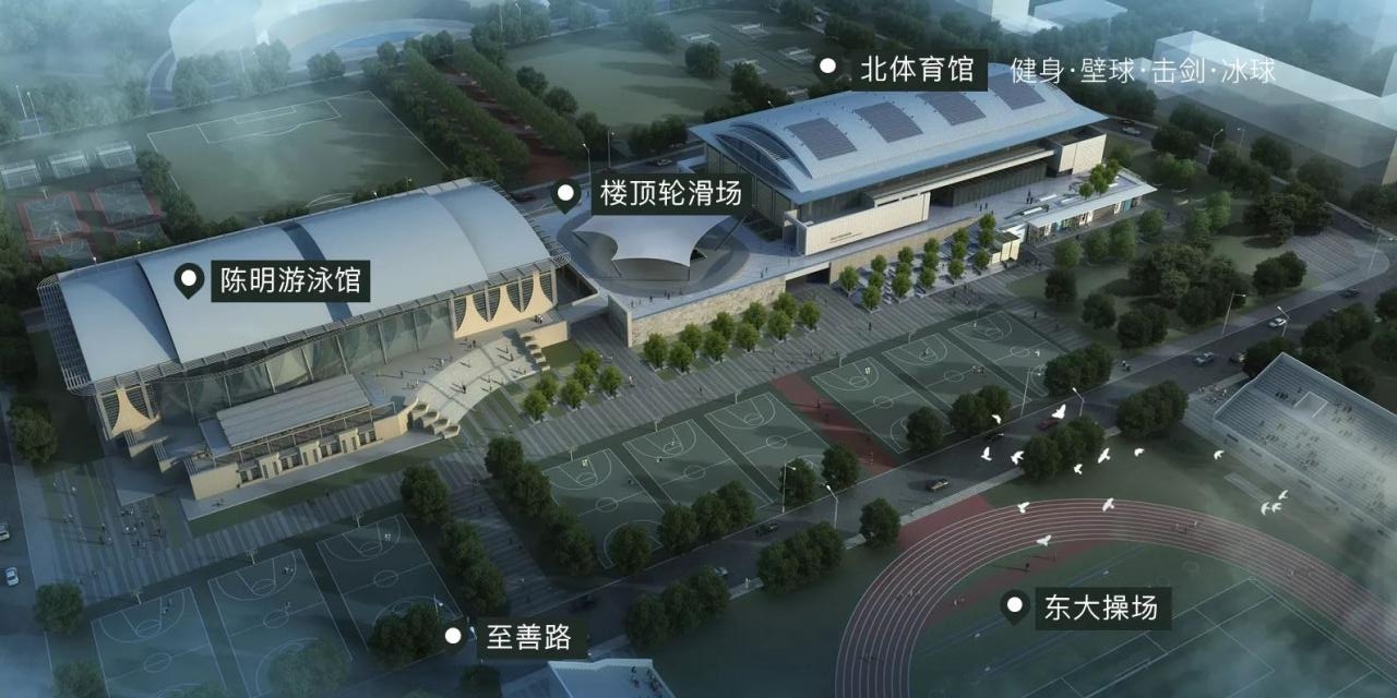 清华大学北体育馆室内真冰滑冰场项目