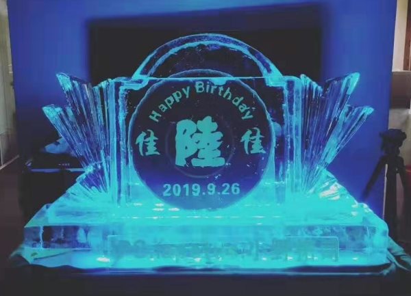 浙江注酒冰雕