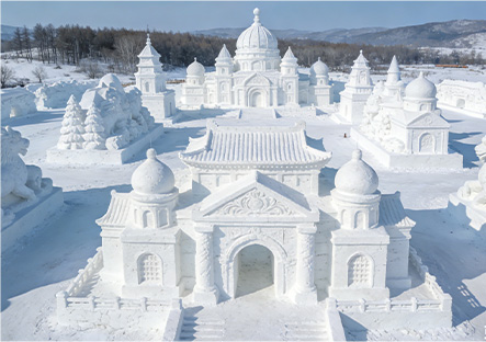 主题雪雕展